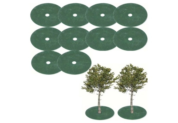 10-Pieces Tree Mulch Ring Set