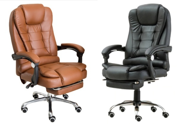 Executive Chair with Footrest