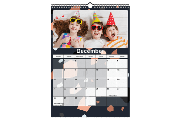 Personalised A4 Calendar