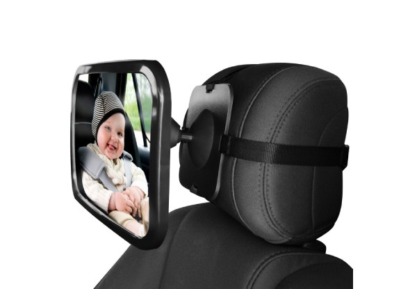 Baby Rear-View Facing Safety Mirror