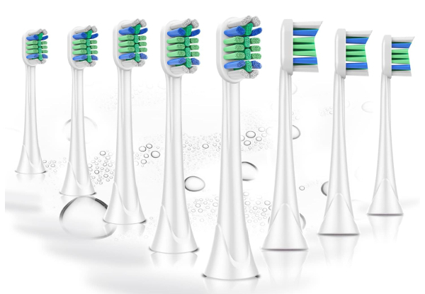 8pcs Brush Head Comp. w/ Philips