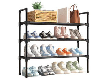 3-Layer Metal Shoe Storage Shelf