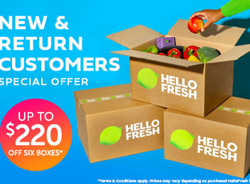 HelloFresh Return Customer Special