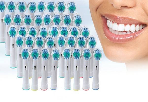 40pcs Toothbrush Head