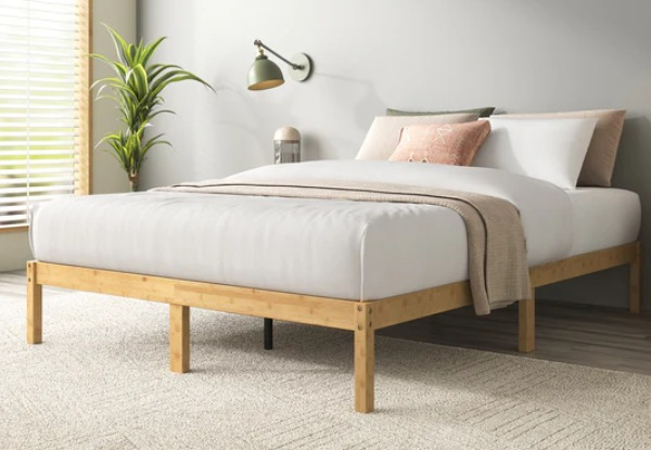 Zinus Bamboo Bed Base