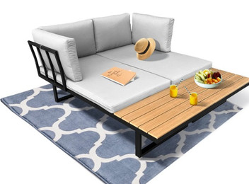 Polyvalent Outdoor Lounge Set