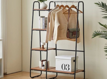 Sleek Storage Rack