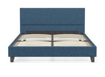 Banff Linen Bed Frame w/ Headboard