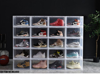 Stackable Clear Sneaker Box