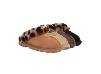 Ugg Coquette Leopard Print Slippers