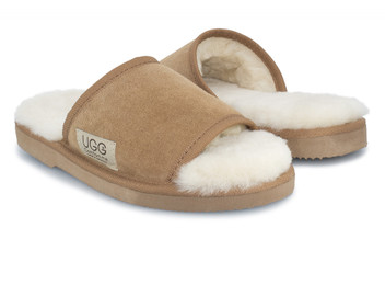 Ugg Classic Open Toe Wool Scuffs