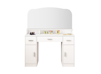 3-Drawer Dressing Table with Mirror
