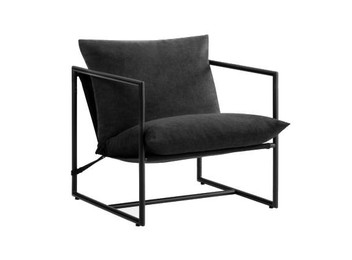 Zinus Aidan Black Sling Chair