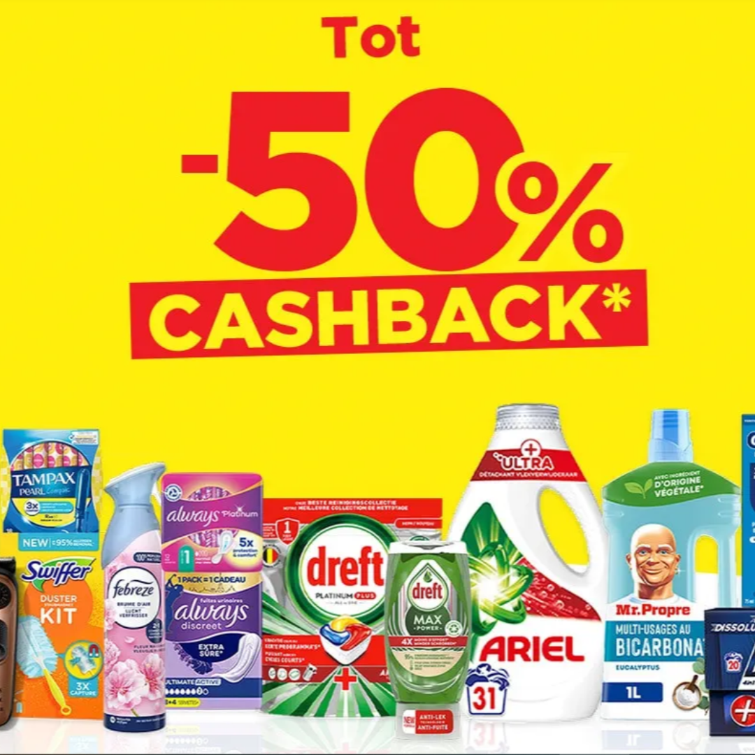 50% cashback