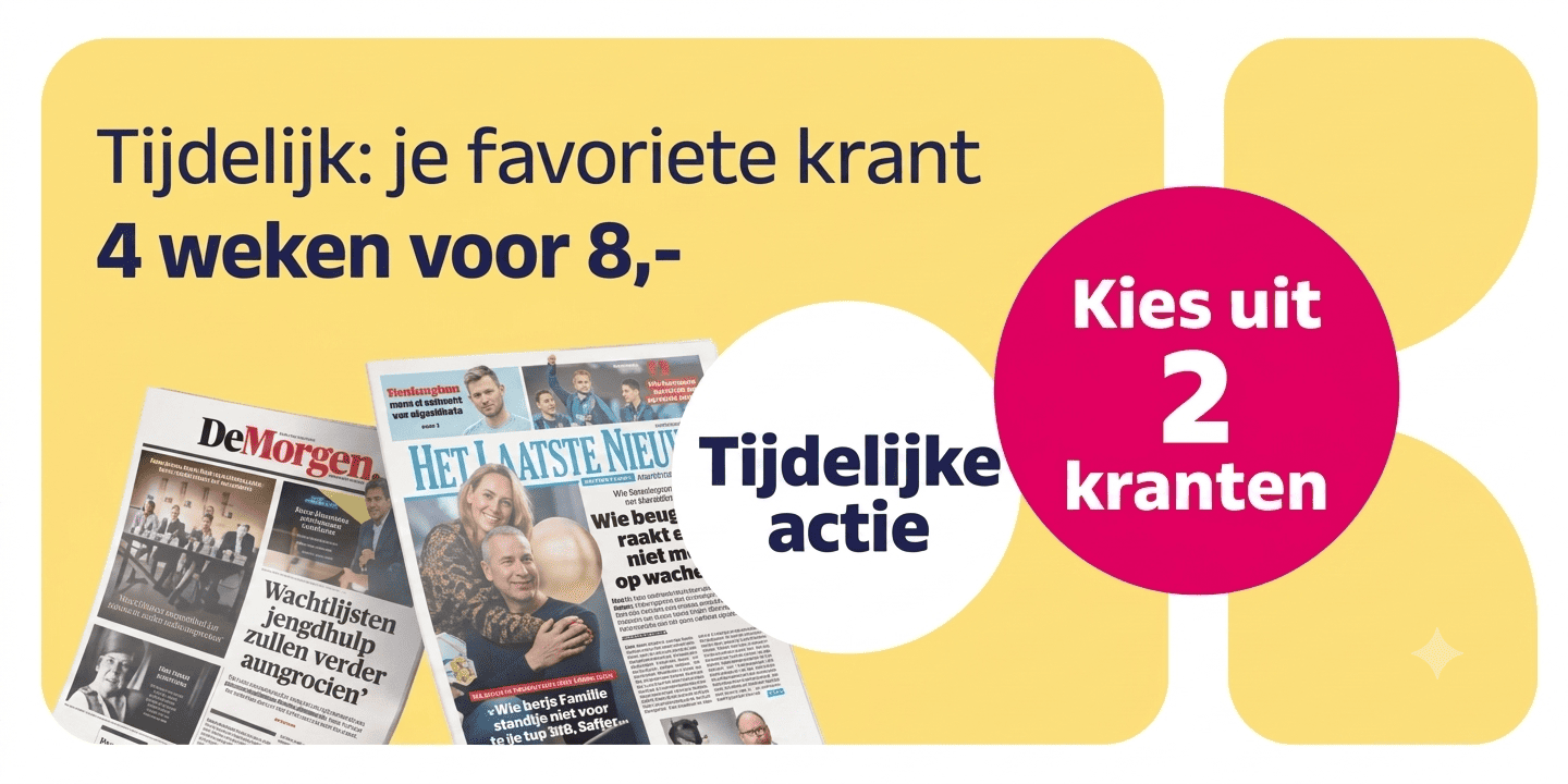 Krant lezen