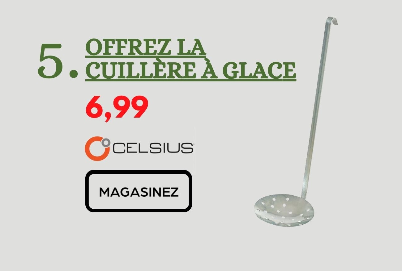 Magasinez la cuillère à glace