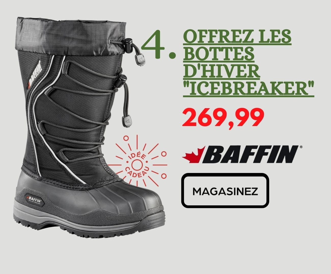 Magasinez les Bottes d'hiver "Icebreaker"