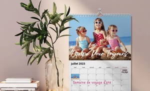 Calendrier mural A3 ou A4