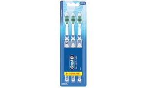 1, 2 ou 4 lots de 3 brosses à dents Oral-B 