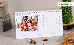 Desktopfotokalender in A5-formaat via Colorland