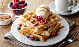 Crêpe/Gaufre et boisson chaude