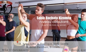 10, 20 ou 40 cours de Salsa, Bachata ou Kizomba pour 1 ou 2 personnes (jusqu'à 56% de réduction)