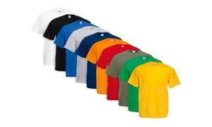  Lot de 10 t-shirts Fruit of the Loom 