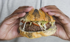 Hamburger naar keuze bij Ollis Burgers Bar Hamburger naar keuze bij Ollis Burgers Bar