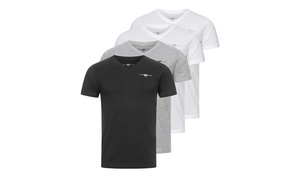 Lot de 2 ou 4 t-shirts Harvey Miller à col en V Lot de 2 ou 4 t-shirts Harvey Miller à col en V