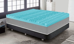 Surmatelas à mémoire de forme avec gel 13 zones Surmatelas à mémoire de forme avec gel 13 zones