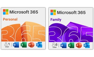 Microsoft 365 Personal EU ou Family EU (1 an) Microsoft 365 Personal EU ou Family EU (1 an)