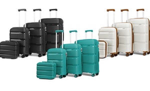 1, 3 of 4 harde koffers met TSA-slot 1, 3 of 4 harde koffers met TSA-slot