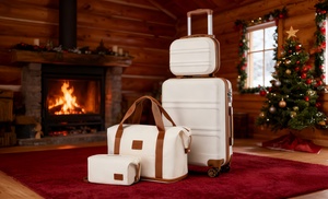 Reisset met koffer en bijpassende reistas