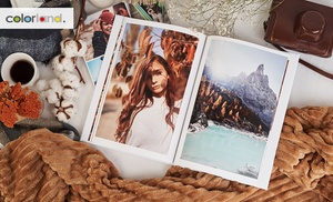 Klassiek fotoboek in A4 formaat met 28-100 pagina's via Colorland