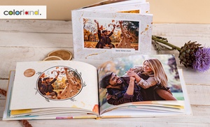 Livre photo A5 de 32 à 100 pages avec couverture rigide ou souple 