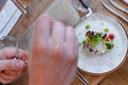 Menu gastronomique au Den Boomgaard