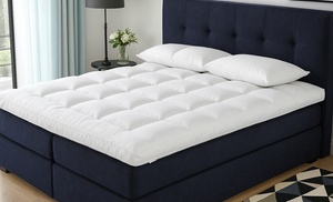 Surmatelas double technologie à mémoire de forme et microfibre, Sampur