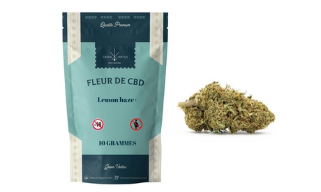 Fleurs de CBD, Lemon Haze de la marque Green Vertus Fleurs de CBD, Lemon Haze de la marque Green Vertus