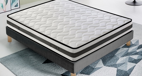 Matelas orthopédique double confort à zones différenciées, dimensions au choix, livraison offerte