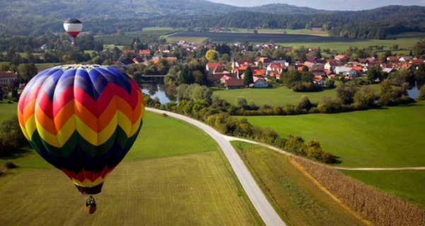 Exceptionnel! Vol en montgolfière