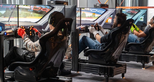 Session de simulateur de course au choix