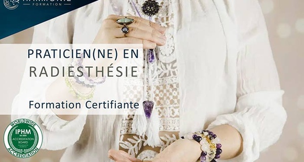 Formation : practicien(ne) en radiesthésie avec Harmonie Formation