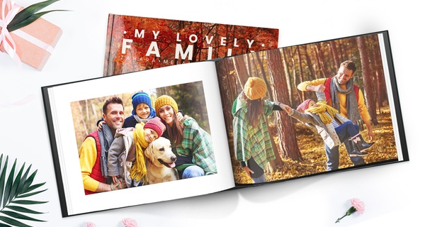 Personalised Hardback Photobooks with Up to 200 Pages from Printerpix