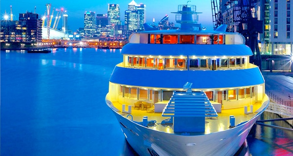 Indulge in Afternoon Tea Aboard London’s Luxury Yacht Hotel