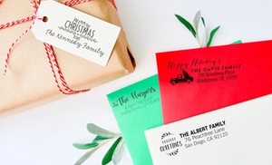 Personalized Holiday Stamps