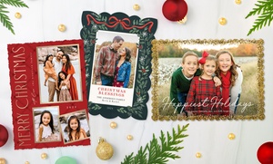 Up to 79% Off Custom Holiday Photo Cards 