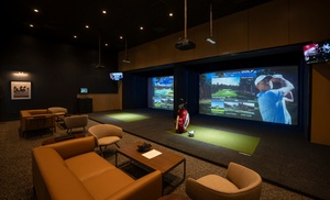 1 or 2 hour golf simulator