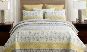 JML Quilt Set 3-Piece Bedspre...