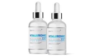 One or Two Packs of 100% Hyaluronic Acid Serum Professional Size 