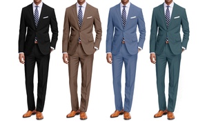 Men's Classic Fit 2PC Fashion Suits